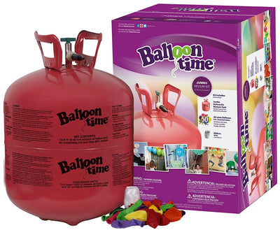 Balloon Time Helium Tank With 50 Flying Balloons