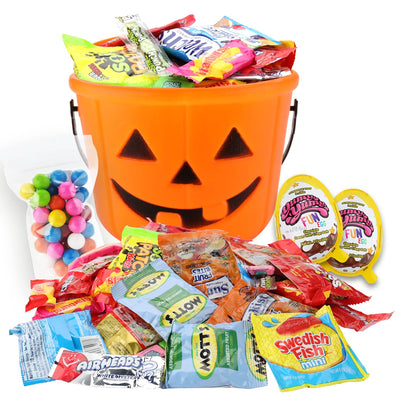 Halloween Care Package Gift Basket -2 Lbs Halloween Candy Treats, 55 items